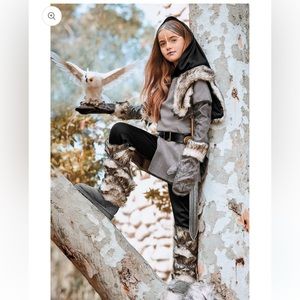 Chasing Fireflies snow warrior costume, sz 8